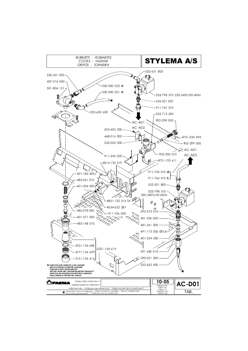 Stylema 系列分解图