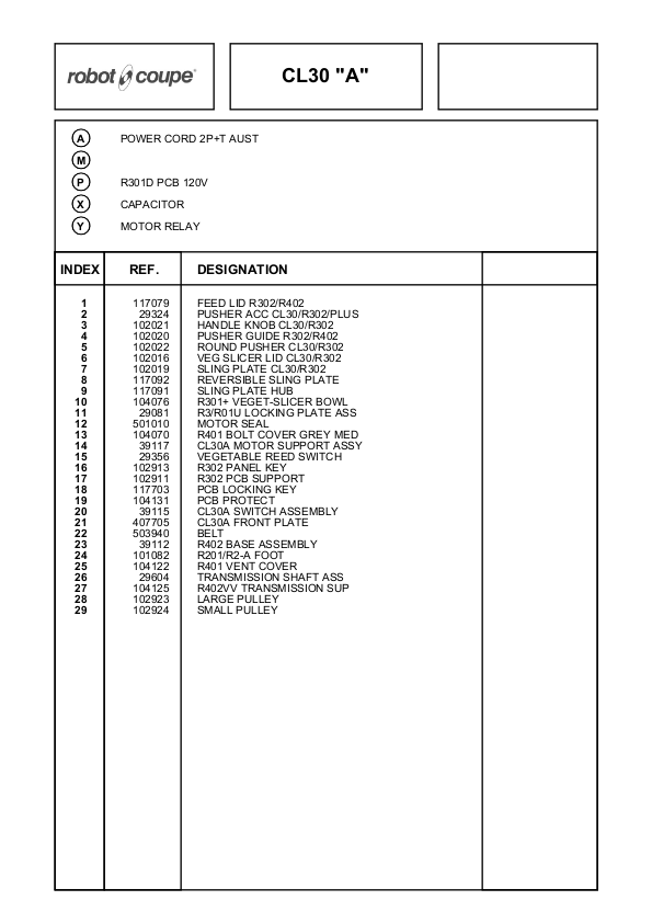 CL 30 分解图