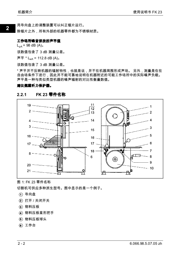 FK 23说明书_中