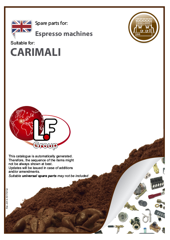 LF (CARIMALI 零件分解图)