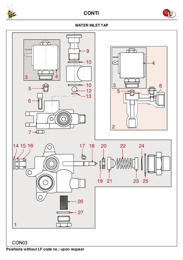 LF (CONTI 零件分解图)