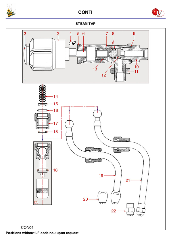 LF (CONTI 零件分解图)