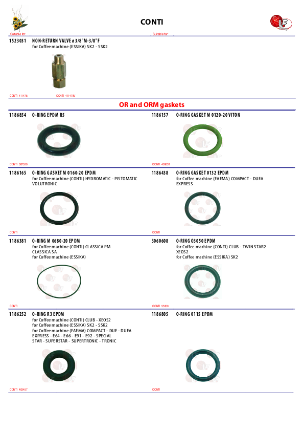 LF (CONTI 零件分解图)