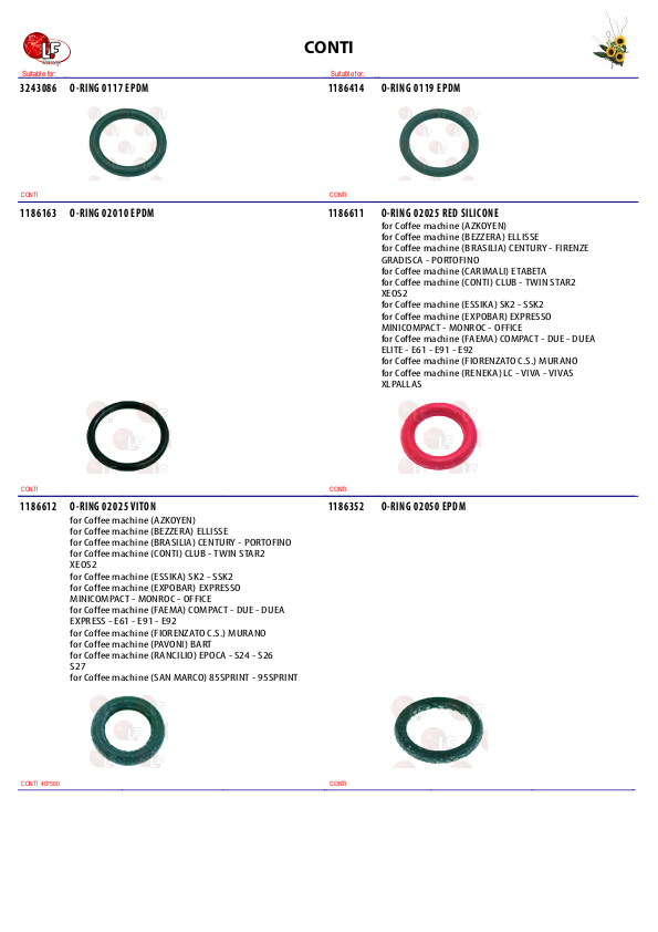 LF (CONTI 零件分解图)