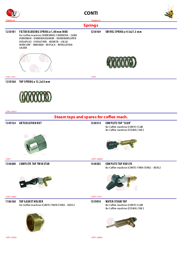 LF (CONTI 零件分解图)