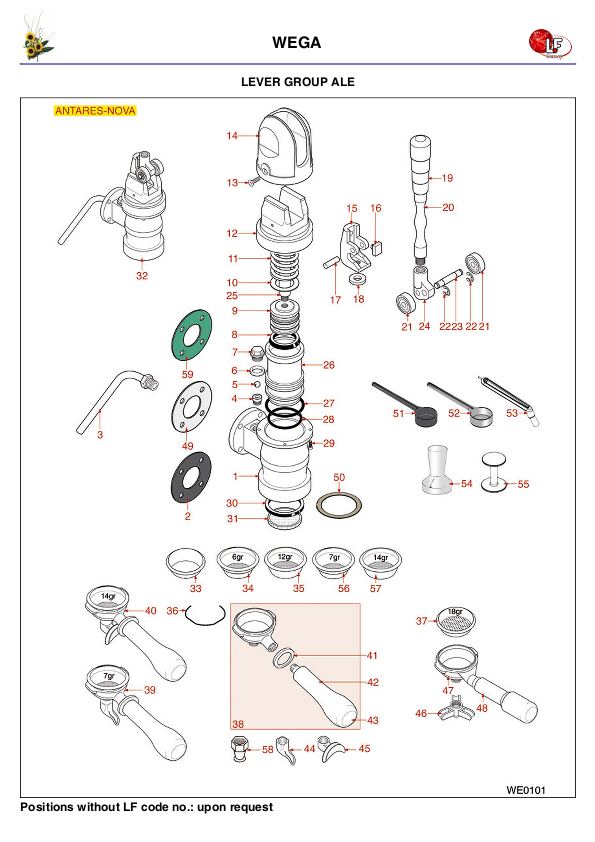LF (WEGA 零件分解图)