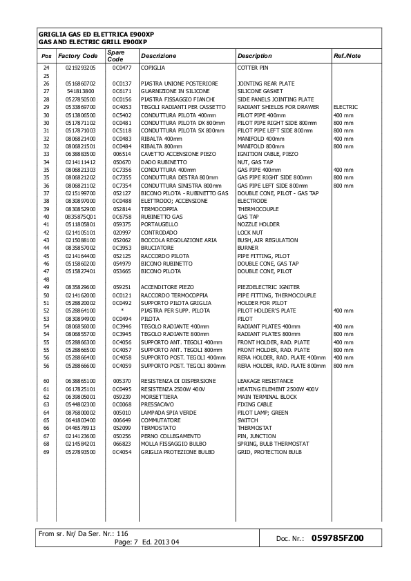 E9GR 系列分解图 (PNC:391063、391064、391197、391198、391075、391076)