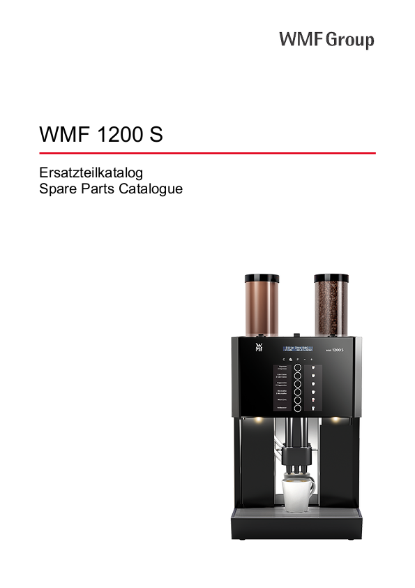 WMF 1200S 零件分解图 2020